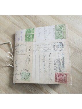 Travel Theme Junk Journal Handmade 66 pages